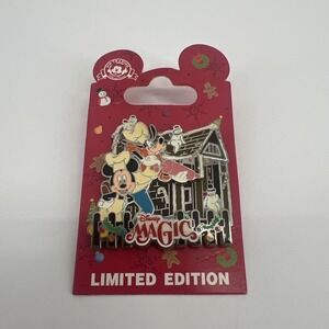 ARTIST PROOF Disney Pin DCL Disney Magic Gingerbread House Holiday Mickey Goofy